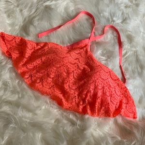 Coral Bikini Top